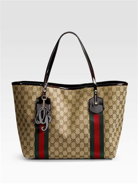 gucci tote with zipper